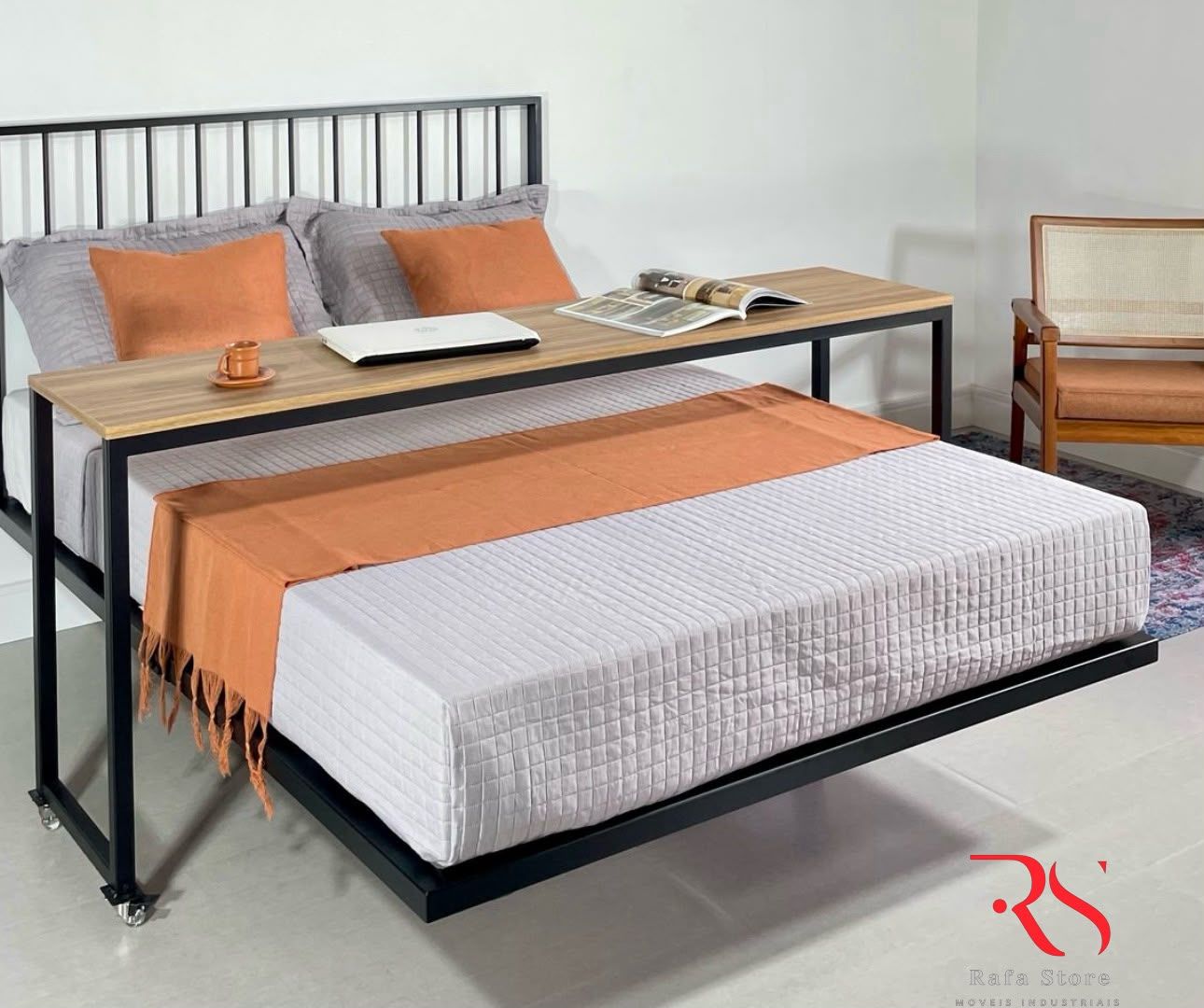 Cama Suspensa Industrial
