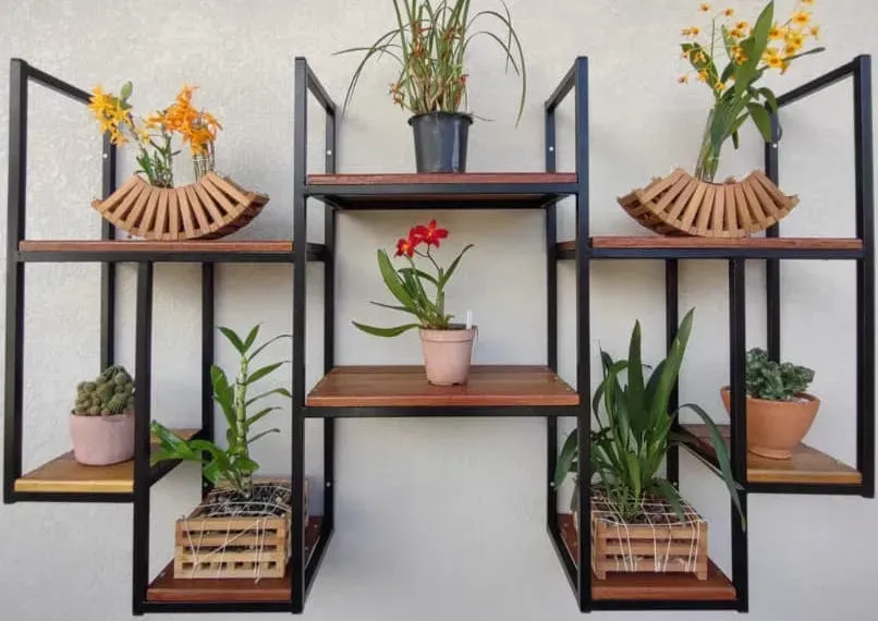 Estante Modular Geométrica